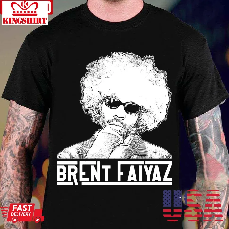 Vote Shirt Brent Faiyaz White Portrait Unisex T Shirt Unisex Tshirt