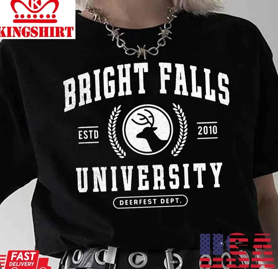 Bright Falls University Alan Wake Unisex T Shirt Size up S to 4XL