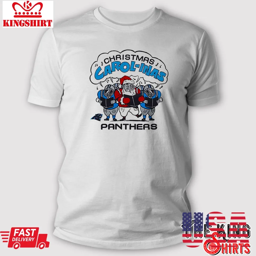 Free Style Carolina Panthers Christmas T Shirt Unisex Tshirt