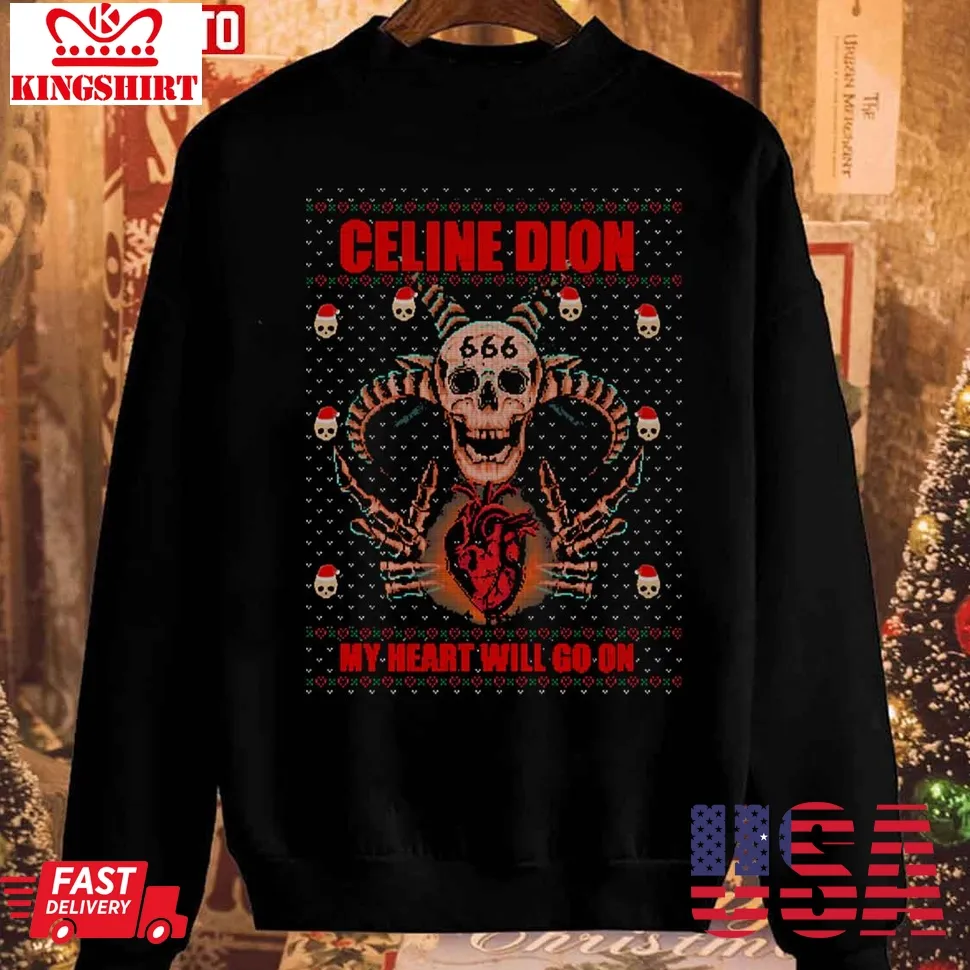 Funny Celine Christmas Unisex Sweatshirt Plus Size
