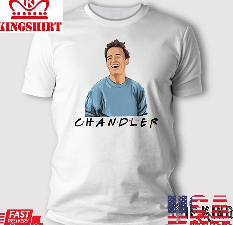 Chandler Bing Matthew Perry Friends T Shirt Size up S to 4XL
