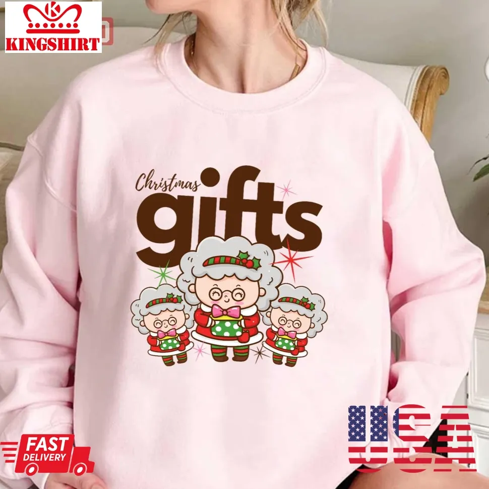 Be Nice Christmas Baby Grandma Unisex Sweatshirt Plus Size