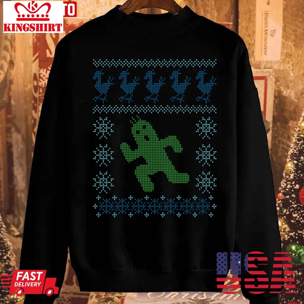 Be Nice Christmas Cactus Minimal Unisex Sweatshirt Plus Size