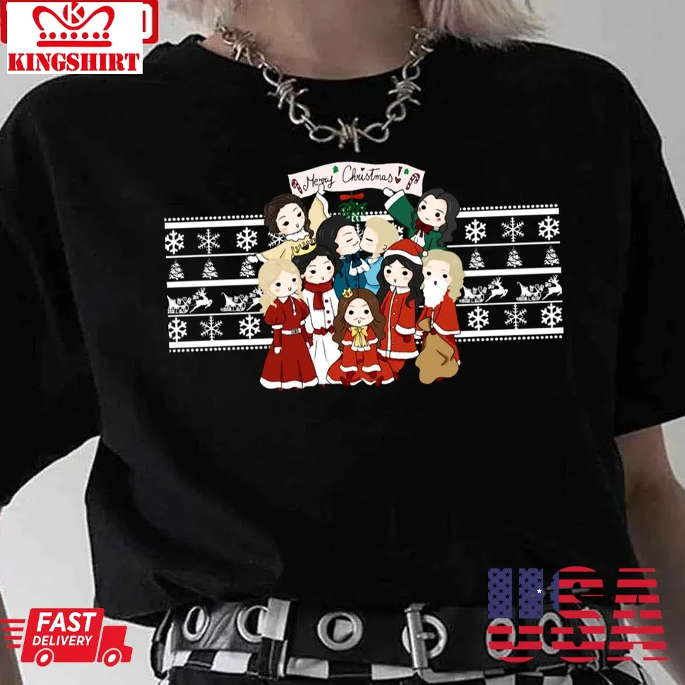 Awesome Christmas Chibiversailles Demon Slayer Unisex T Shirt Size up S to 4XL