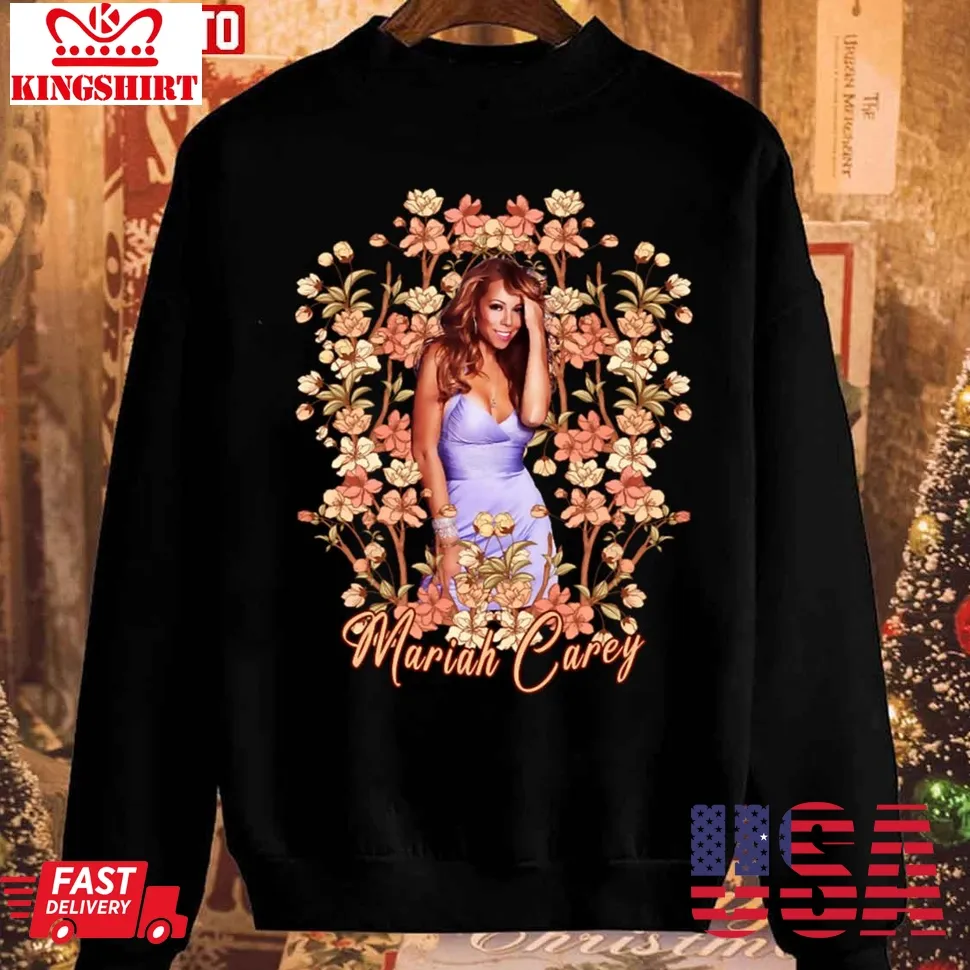 Funny Christmas Icon Mariah Carey Unisex Sweatshirt Plus Size