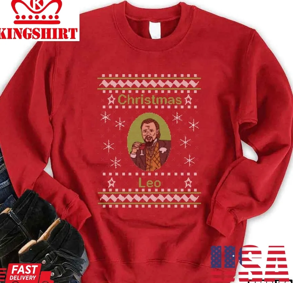Christmas Leo Unisex Sweatshirt Size up S to 4XL