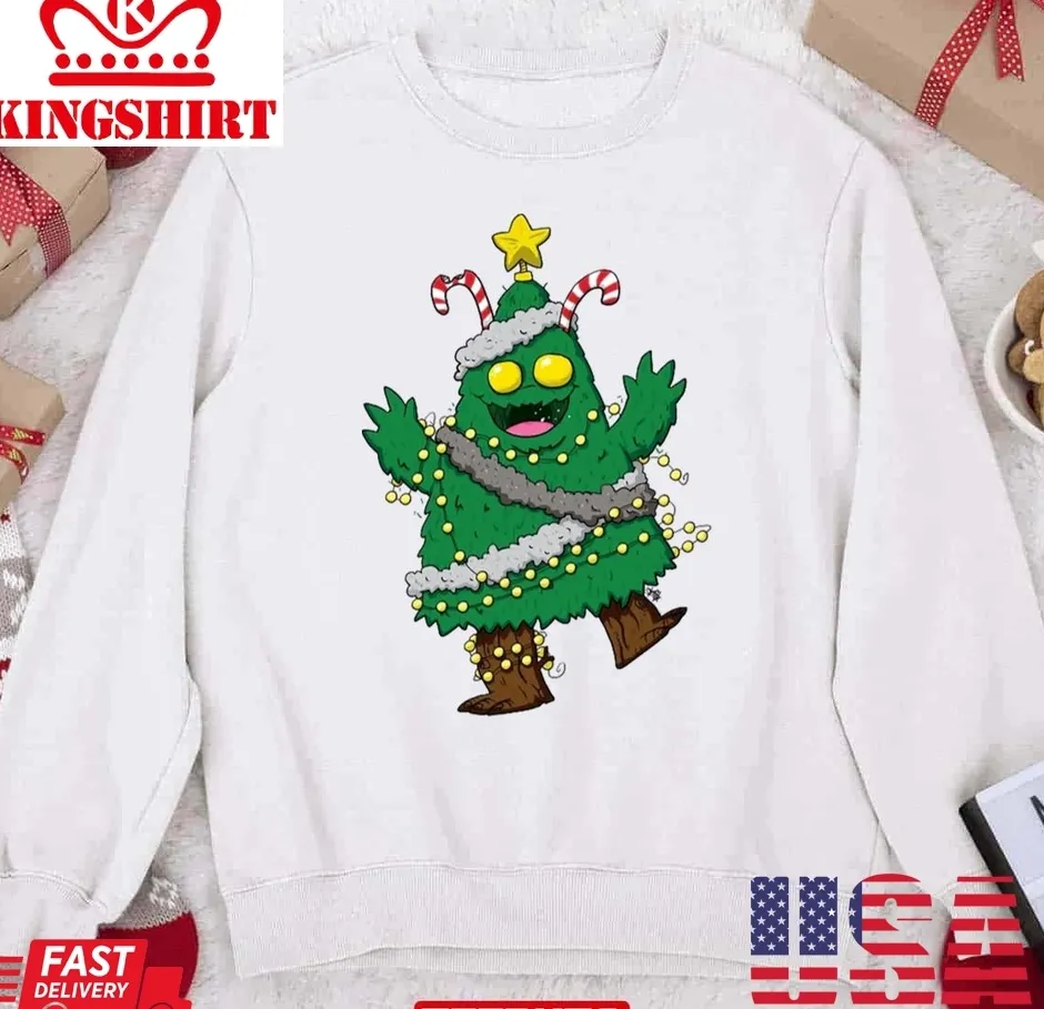 Christmas Monster Unisex Sweatshirt Plus Size