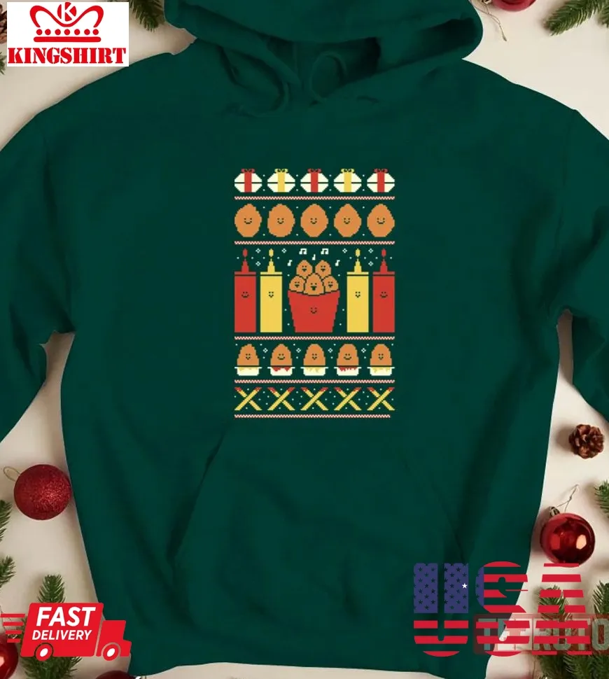 Top Christmas Nuggets Unisex Sweatshirt Plus Size