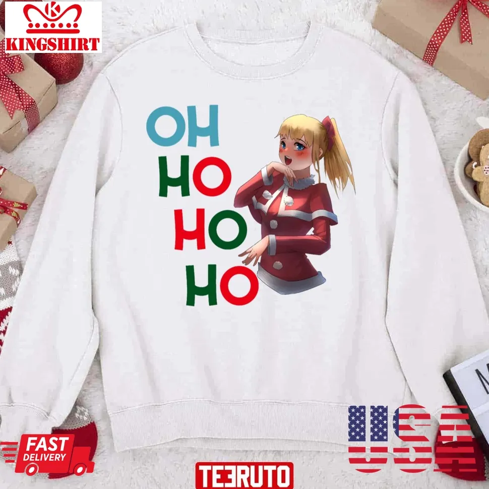 Best Christmas Ojou Sama Oh Ho Ho Ho Unisex Sweatshirt TShirt