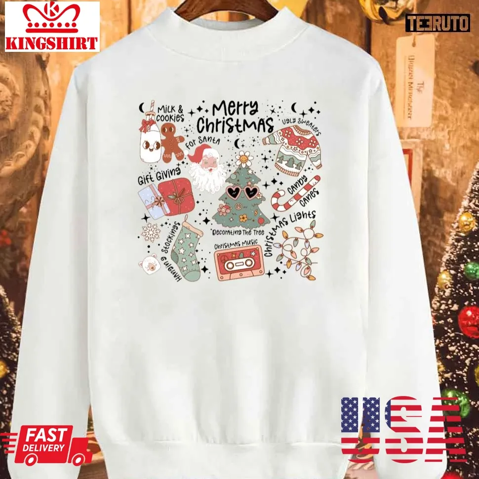 Funny Christmas Retro Christmas &038; Co Est 1896 Sweatshirt Plus Size
