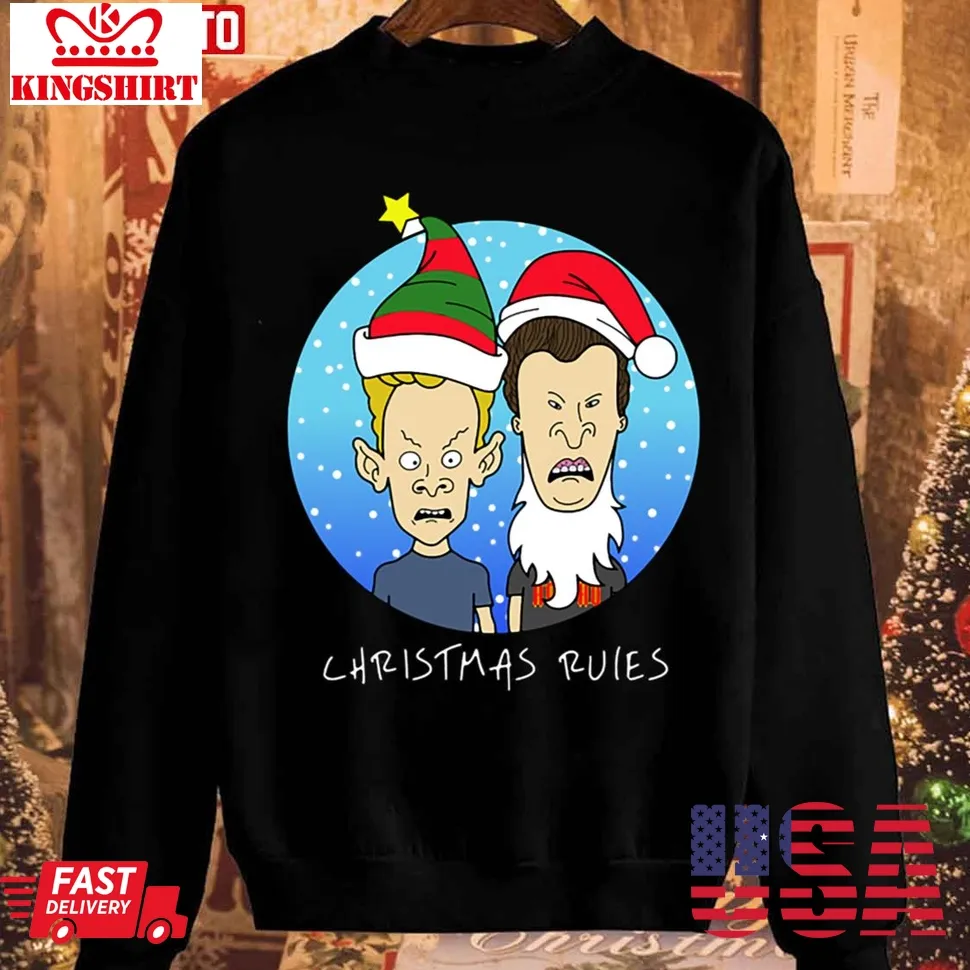 Pretium Christmas Rules 2023 Sweatshirt Plus Size