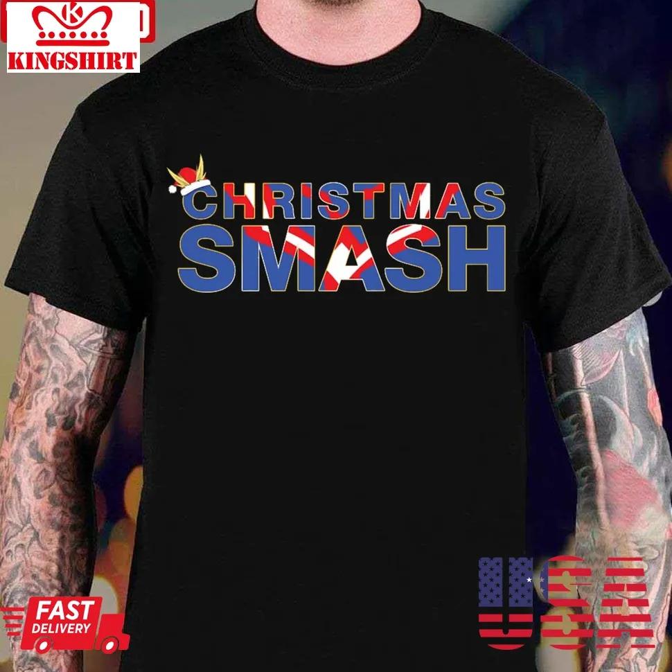 Official Christmas Smash All Might Christmas Unisex T Shirt TShirt