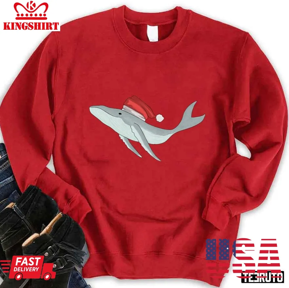 Official Christmas Whale Sweatshirt TShirt