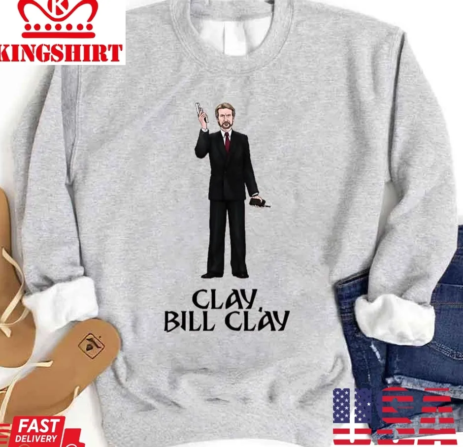 Clay Bill Clay Christmas Unisex Sweatshirt Plus Size