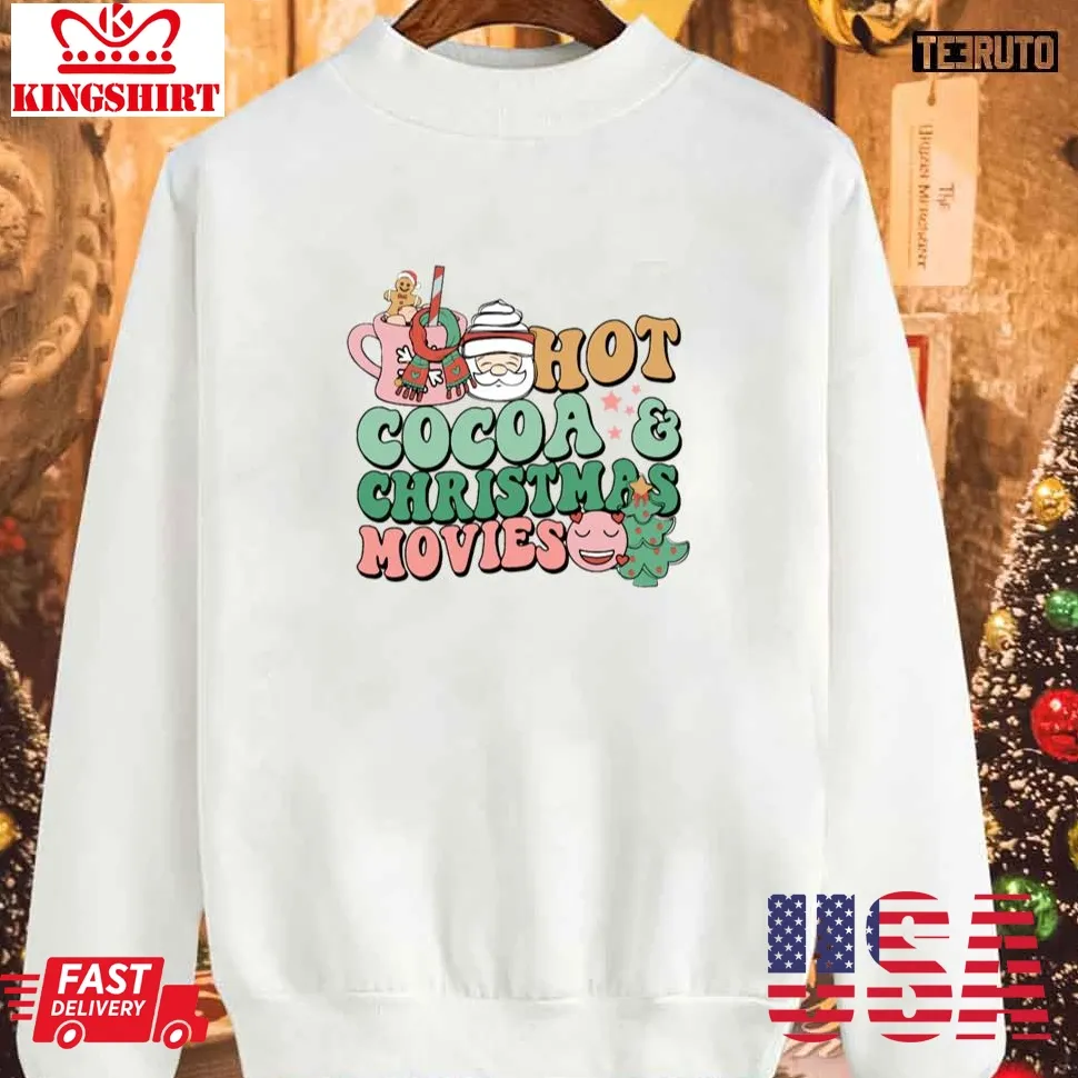 Top Co Est 1896 Christmas Movie Colorful Sweatshirt Plus Size