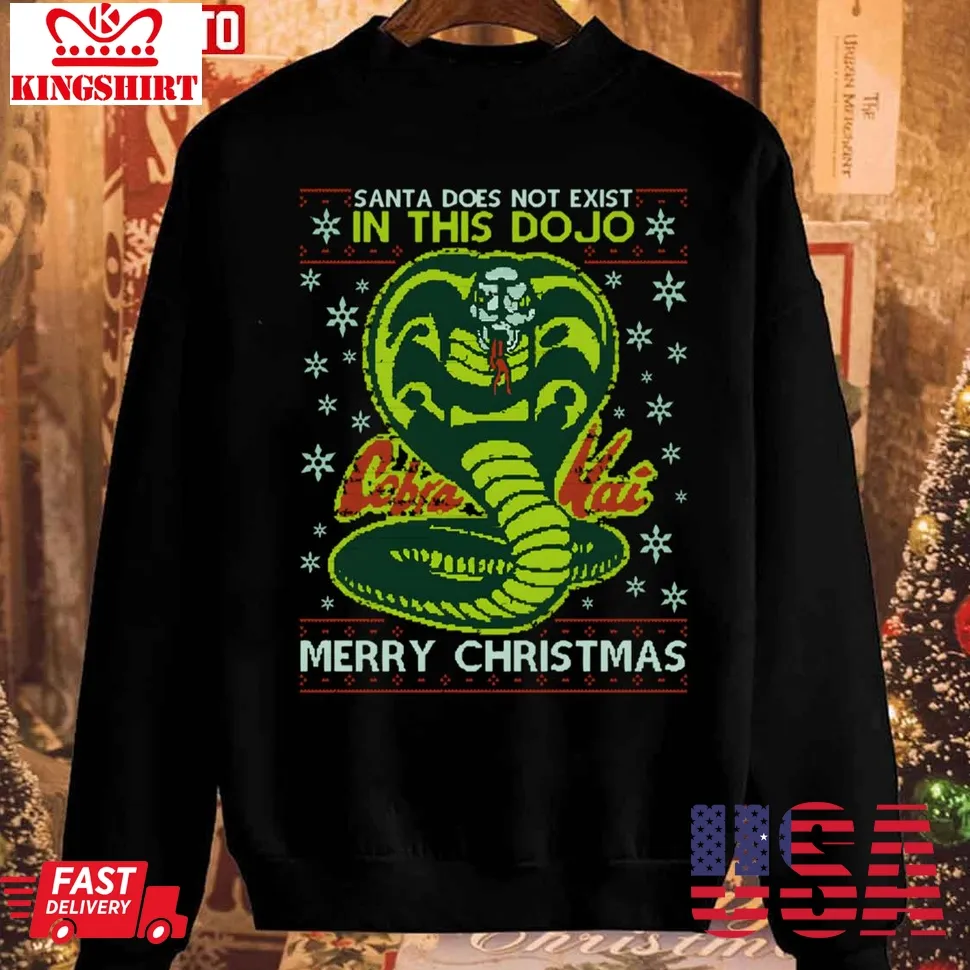Be Nice Cobra Kai Christmas Unisex Sweatshirt Plus Size