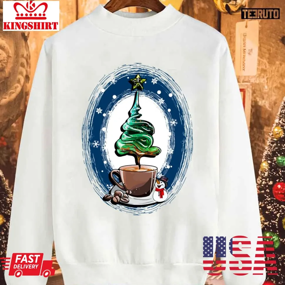 Official Coffee Christmas Tree 2023 Sweatshirt TShirt