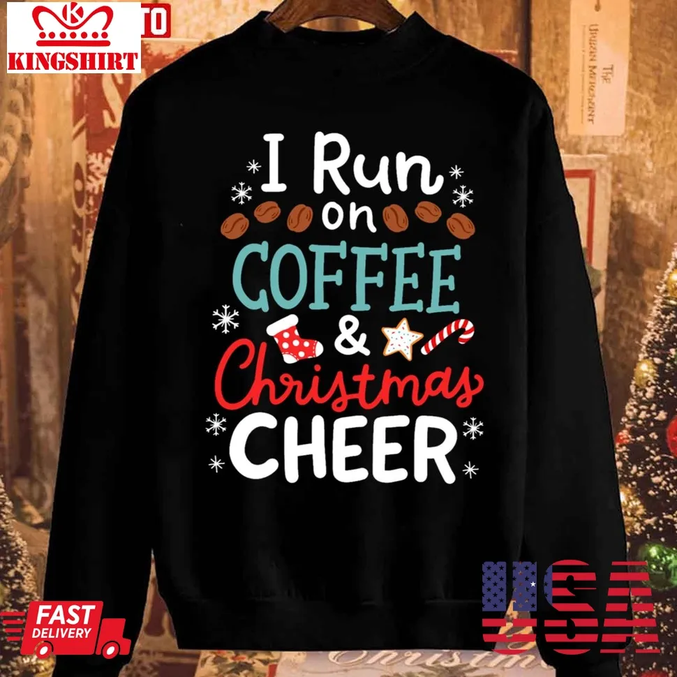 Pretium Coffee Colorful Christmas Sweatshirt Plus Size