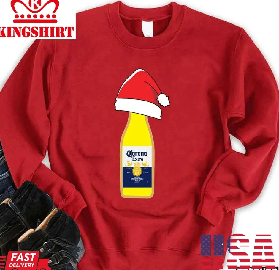 Corona 2023 Christmas Unisex Sweatshirt Plus Size