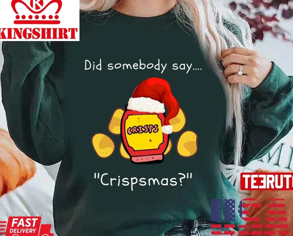 Crispsmas Collection Christmas Unisex Sweatshirt Plus Size