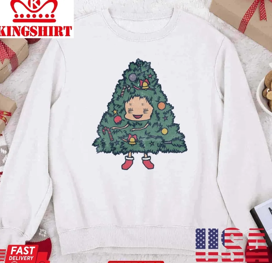 Cute Christmas Tree Charmy Unisex Sweatshirt Unisex Tshirt