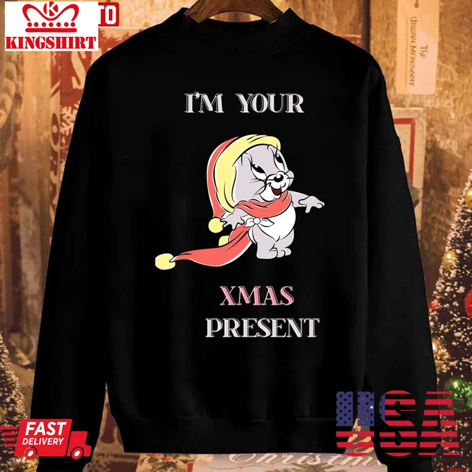 Top Cute Mouse Christmas Present Unisex Sweatshirt Plus Size