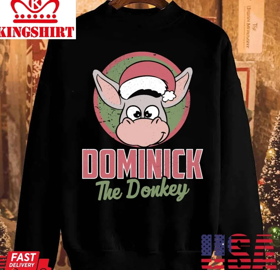 Dominick The Donkey Italian Christmas Unisex Sweatshirt TShirt
