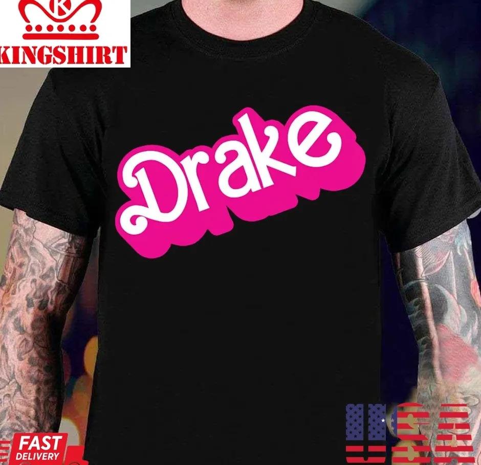 Drake X Barbie Unisex T Shirt Size up S to 4XL
