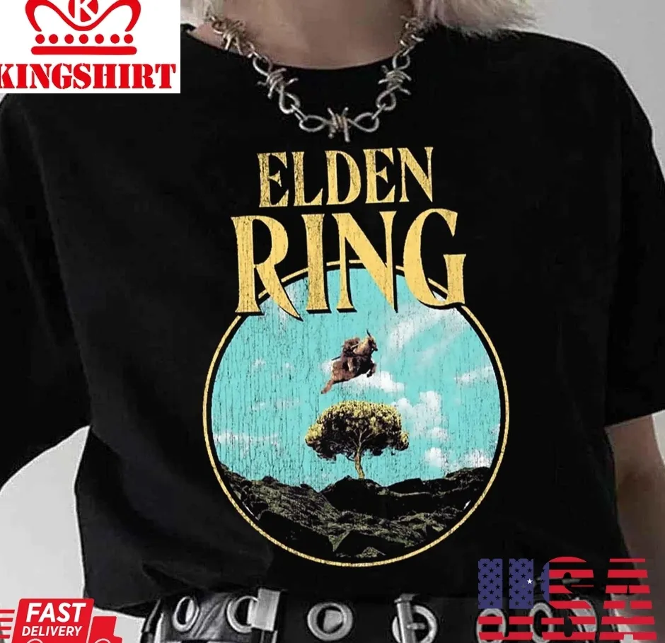 Elden Ring Vintage Unisex T Shirt Plus Size