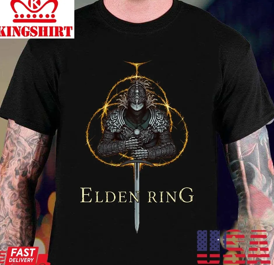 Elden Sword Knight Elden Ring Unisex T Shirt Unisex Tshirt
