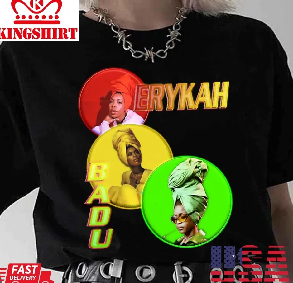 Erykah Badu Graphic Unisex T Shirt TShirt