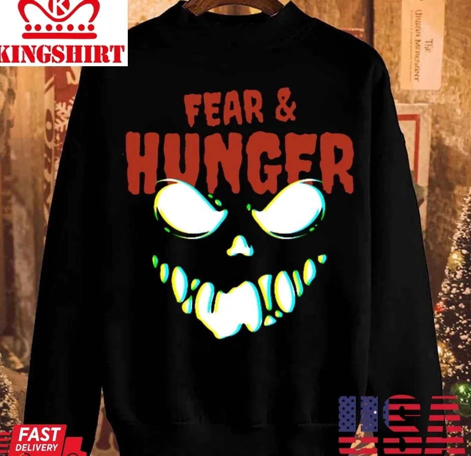 Eyes Of Fear And Hunger Unisex Sweatshirt Plus Size