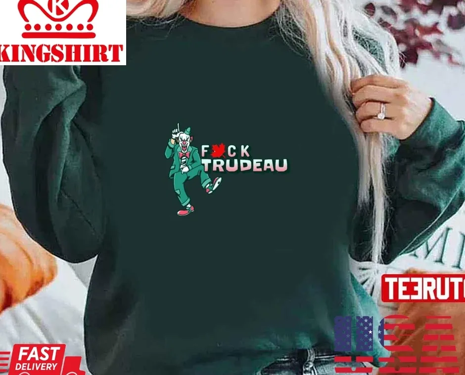 Fck Trudeau Clown 2023 Christmas Unisex Sweatshirt TShirt