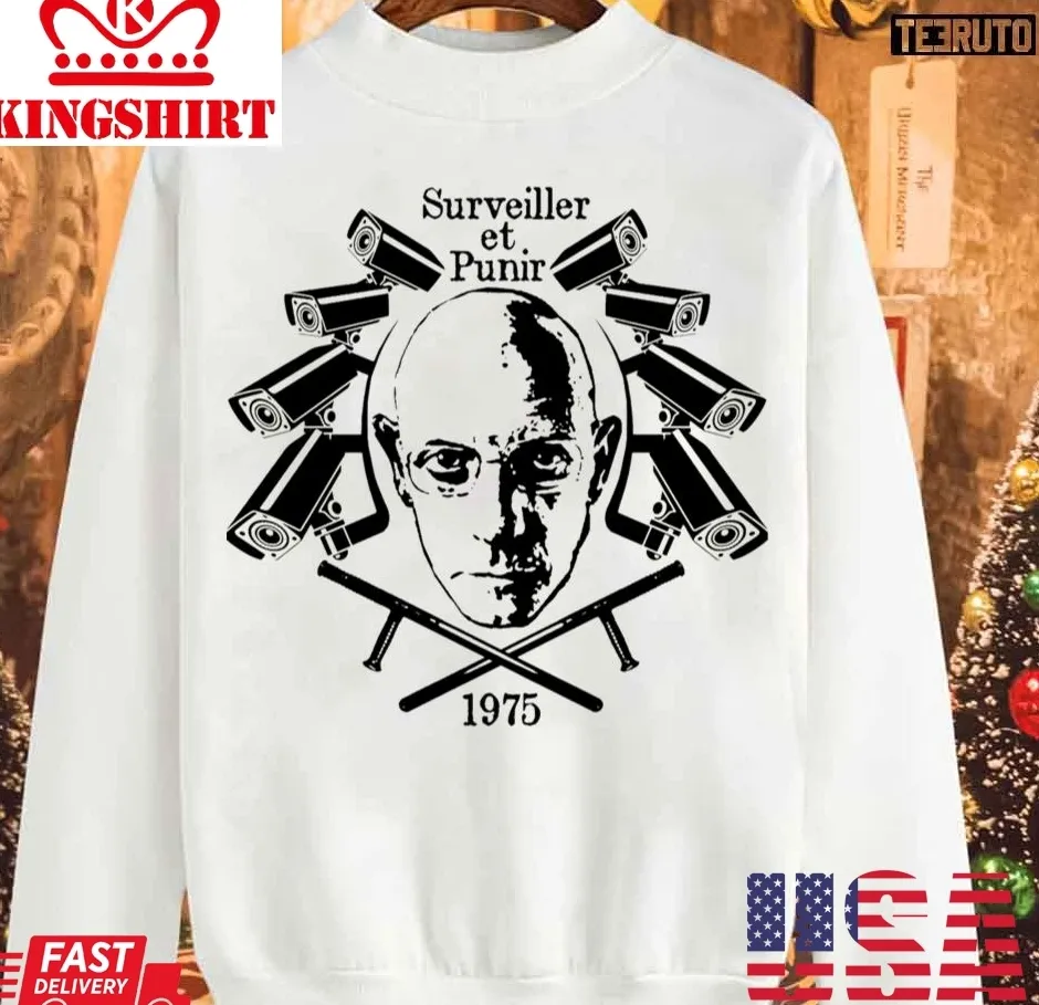 Foucault Discipline And Punish Unisex Sweatshirt Plus Size