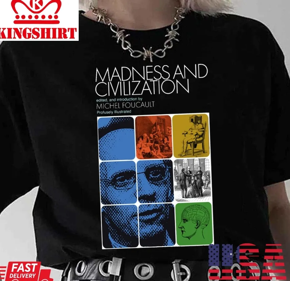 Foucault Jung Mashup Madness And Civilization Unisex Sweatshirt Unisex Tshirt