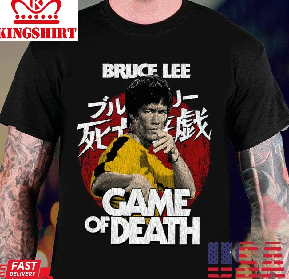 Game Of Death Bruce Lee Unisex T Shirt Size up S to 4XL