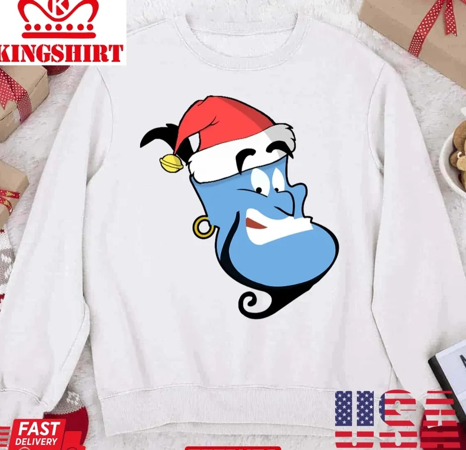 Genie Christmas Aladin Unisex Sweatshirt TShirt