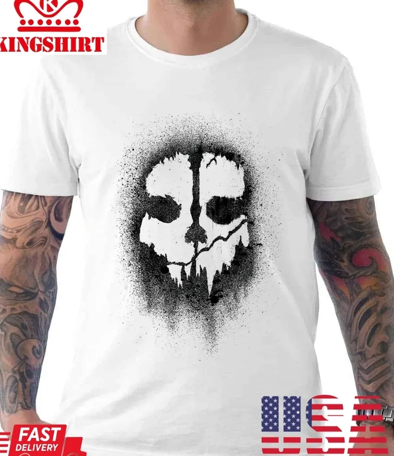 Ghosts Skull Cod Unisex T Shirt TShirt
