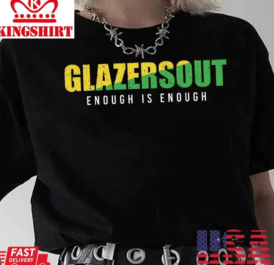 Glazersout Enough Is Enough Vintage Unisex T Shirt Plus Size