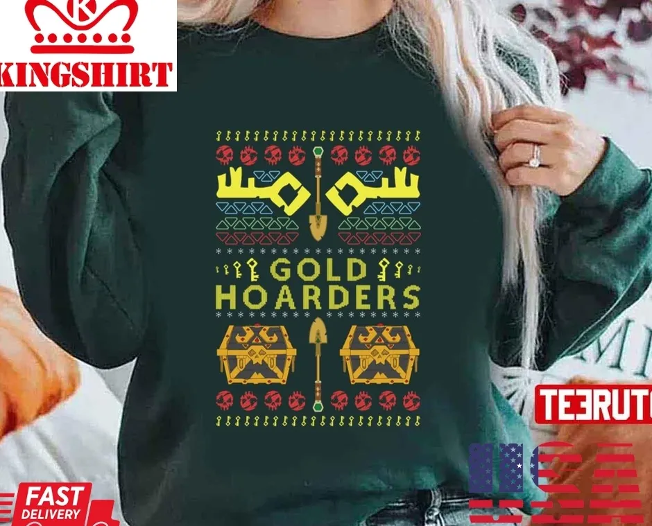 Gold Hoarders Unisex Sweatshirt Size up S to 4XL