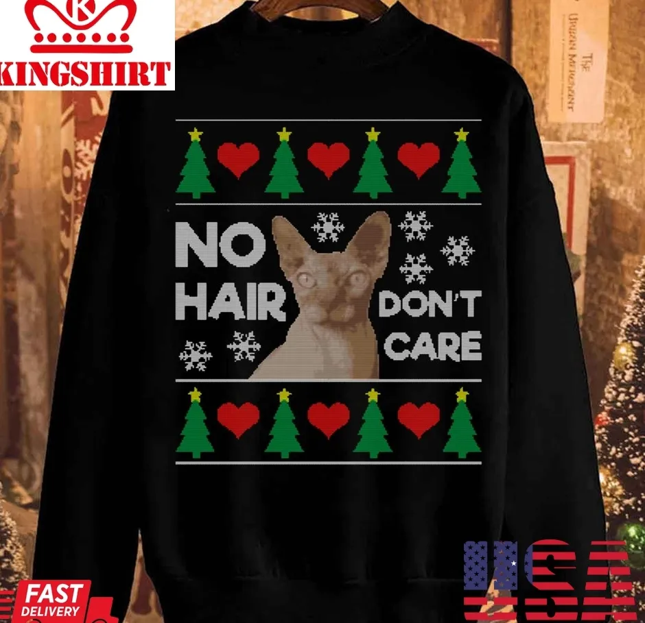 Hairless Cat Sphynx Cat Unisex Sweatshirt Plus Size