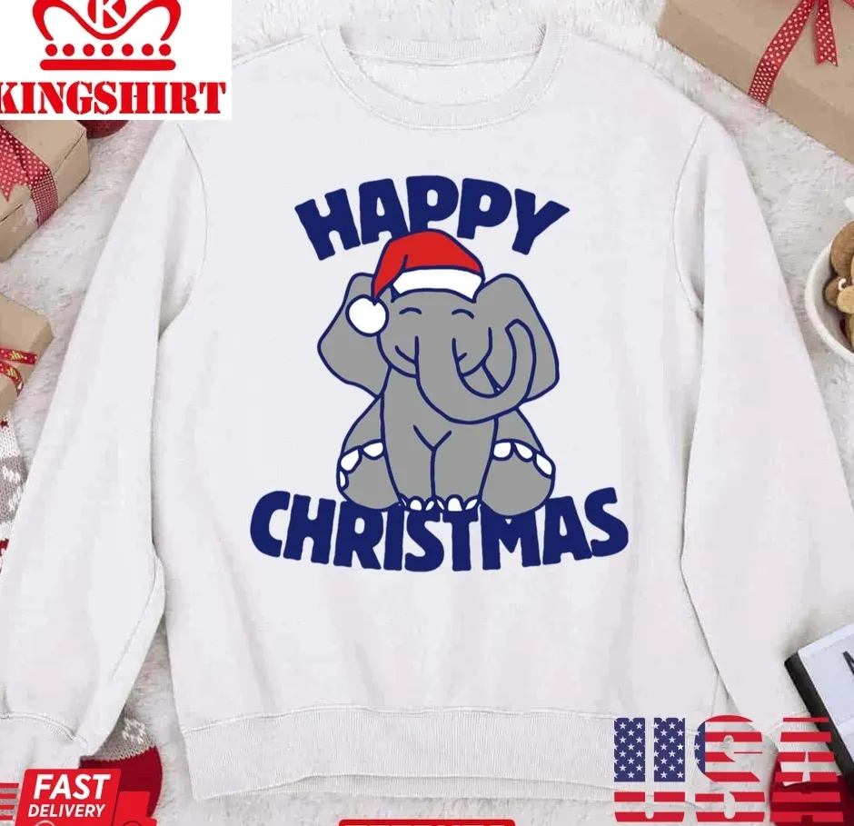 Happy Christmas Unisex Sweatshirt Size up S to 4XL