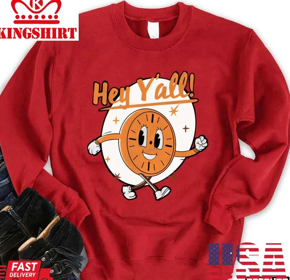 Hey Y'all Active Christmas Unisex Sweatshirt Size up S to 4XL