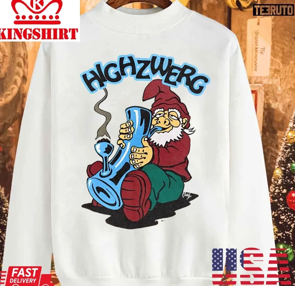 High Gnome 420 No Weed In Christmas Unisex Sweatshirt TShirt