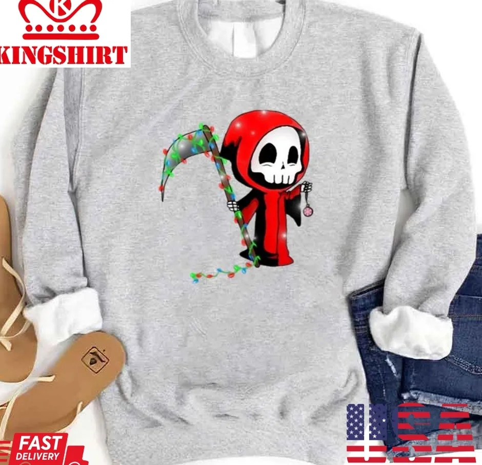 Hoilday Grim Reaper Unisex Sweatshirt Plus Size