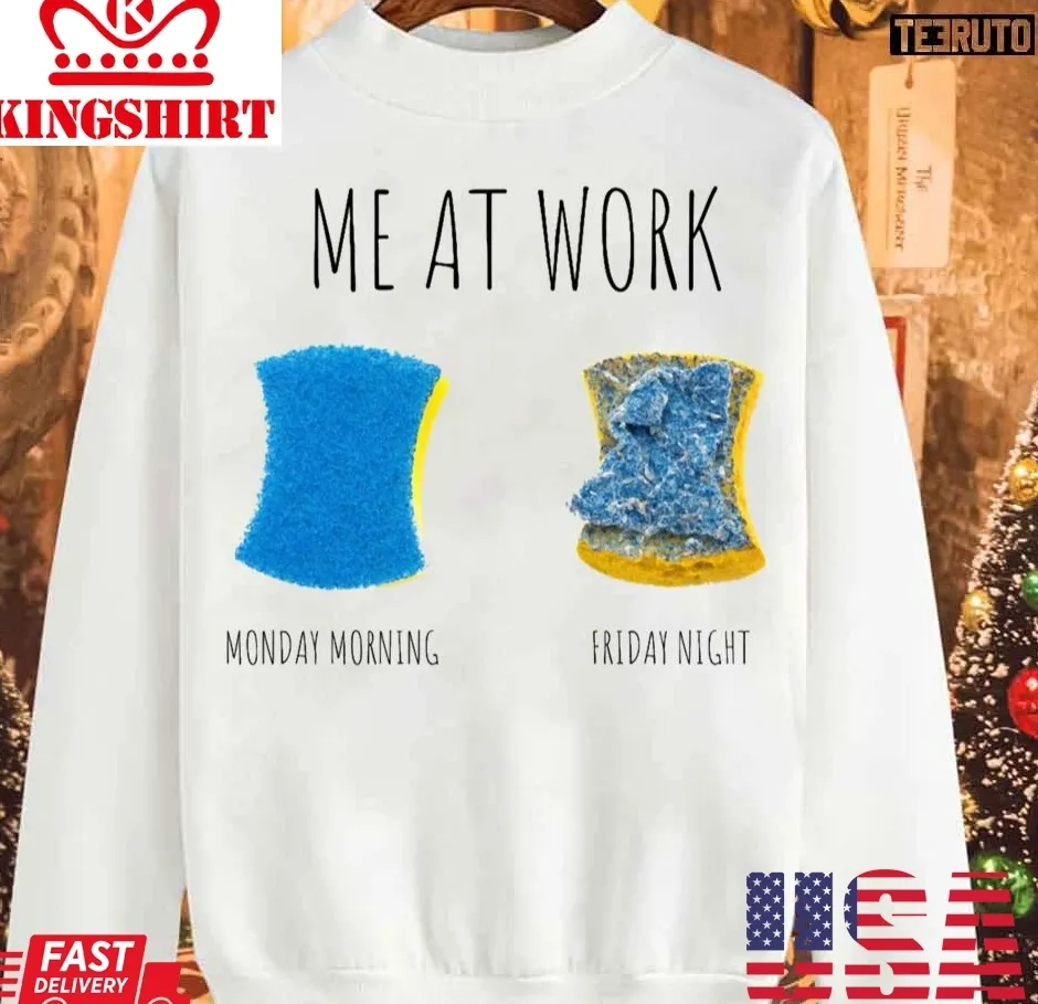 Humor Tired At Work Unisex Sweatshirt TShirt