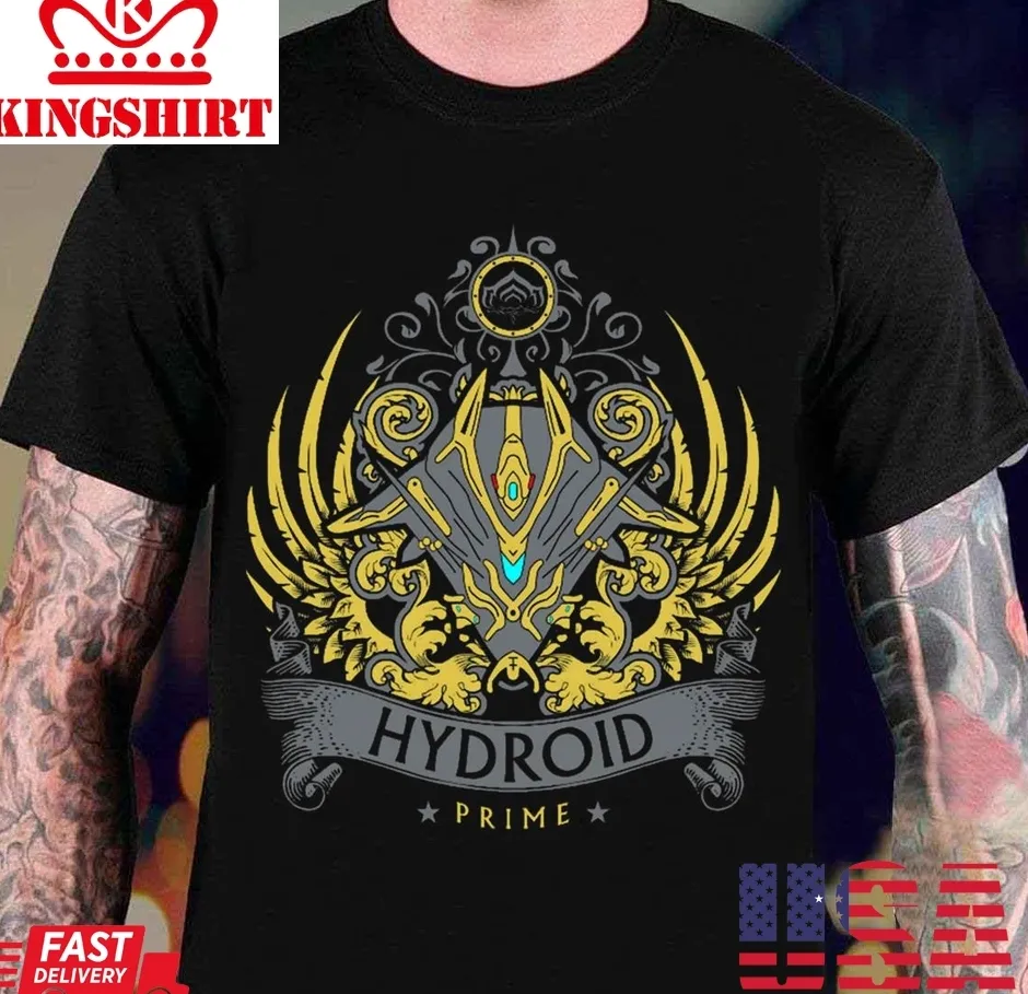 Hydriod Circle Logo Warframe Unisex T Shirt Unisex Tshirt