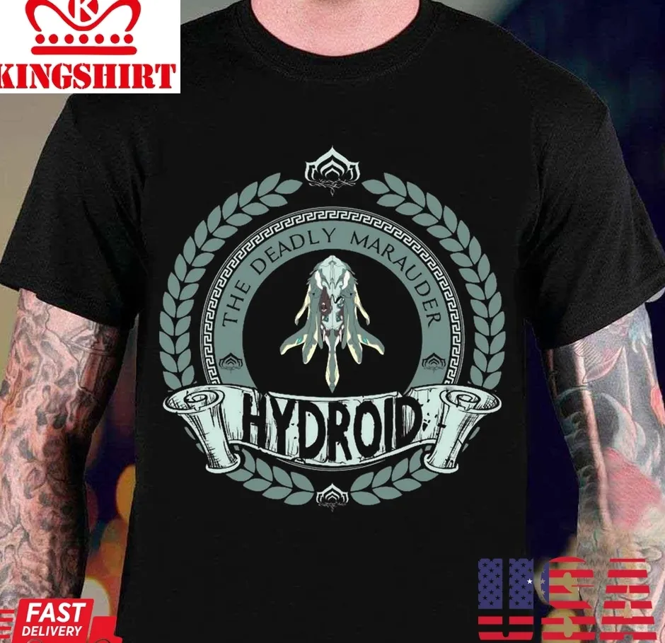 Hydroid Circle Logo Warframe Unisex T Shirt Plus Size