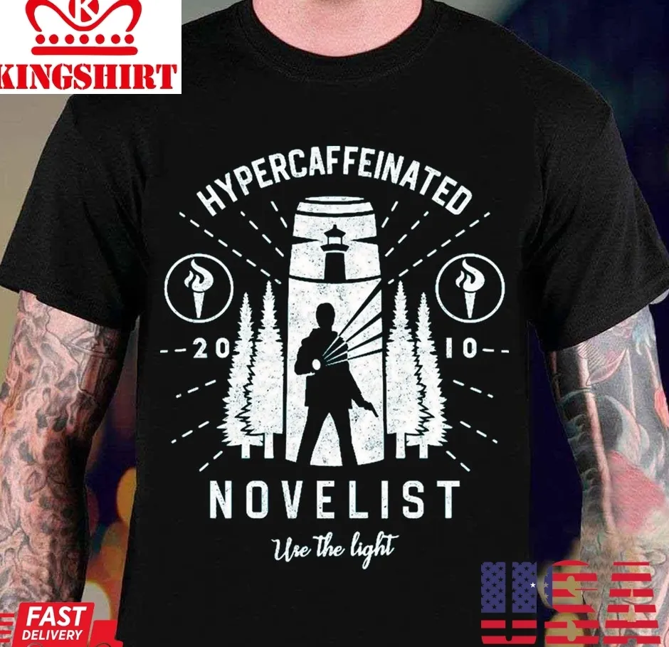 Hypercaffeinated Alan Wake Novelist Unisex T Shirt Unisex Tshirt