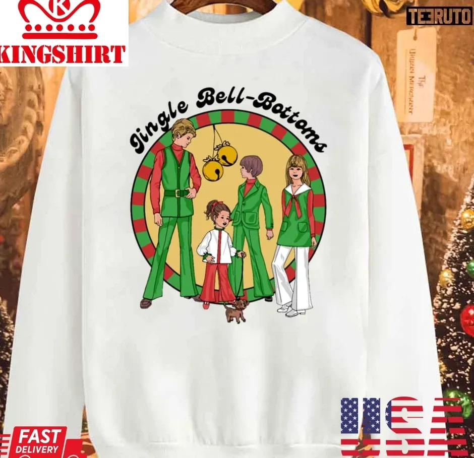 Love Shirt Jingle Bell Bottoms Movie Unisex Sweatshirt Size up S to 4XL